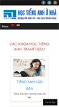 Mobile Screenshot of hoctienganhonha.com